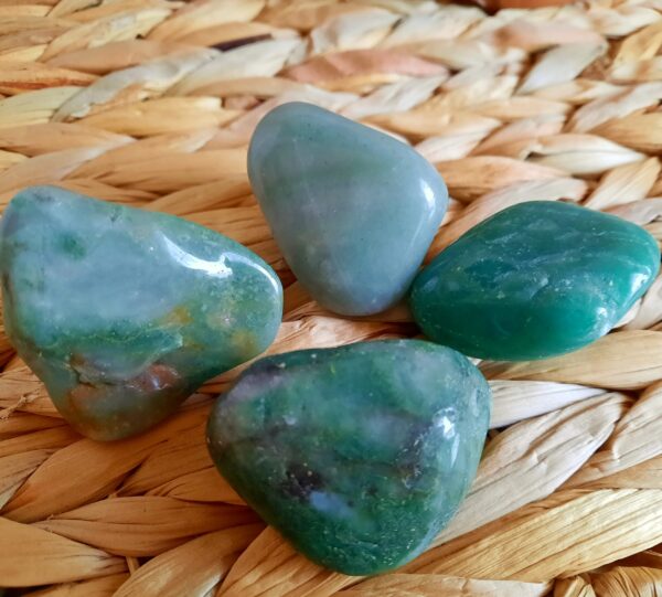 Agate verte - Pierre Roulée Instant MinéraW