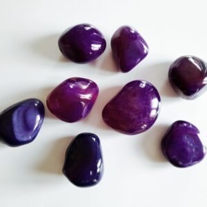 Agate violette - pierre roulée Instant MinéraW