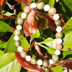 Bracelet Unakite et Magnésite Instant MinéraW