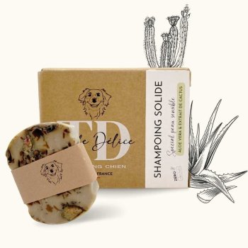 Shampoing peau sensible chien Truffe Délice