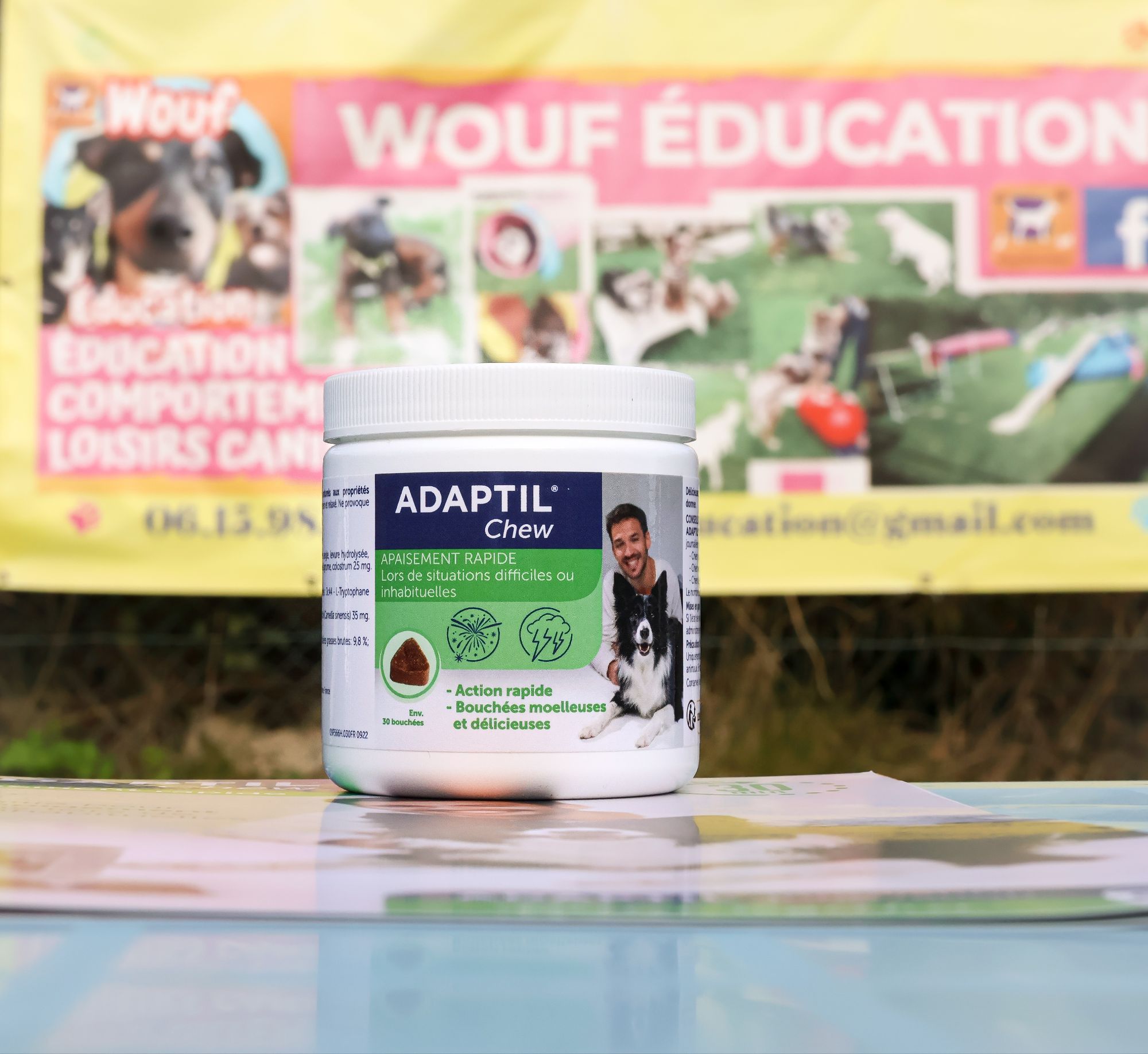 Adaptil Chew : pour aider lors de peurs/stress