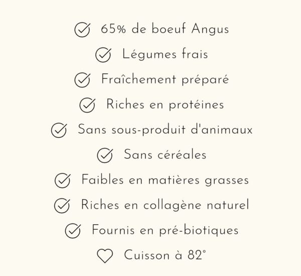 Croquettes chiot - Bœuf Angus - SUR COMMANDE - Truffe Délice - 100gr, 2kg, 6kg