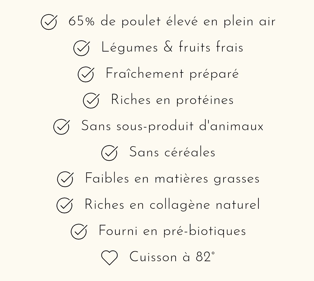 Croquettes chien adulte - Poulet élevé en plein air - SUR COMMANDE - Truffe Délice - 2kg, 6kg ou 12kg – Image 5