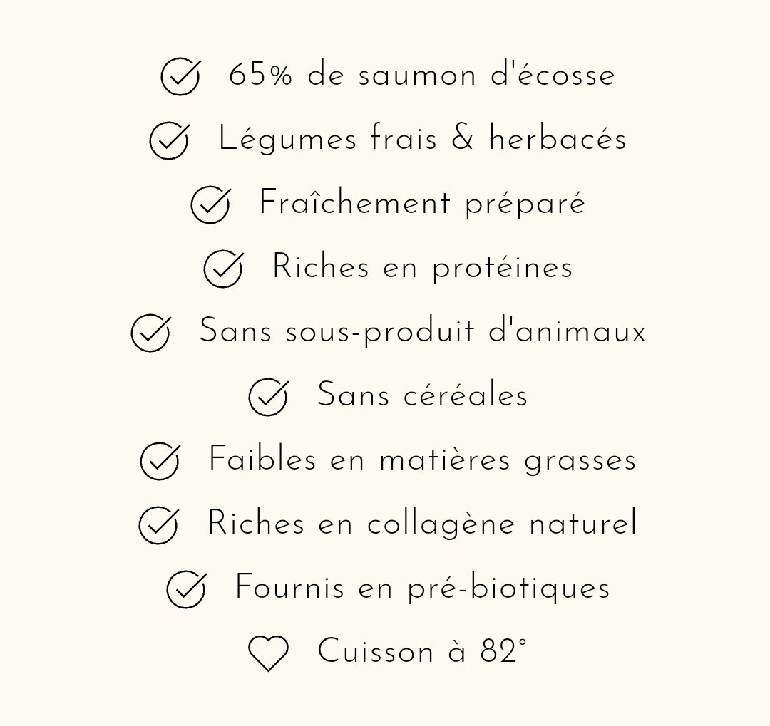 Croquettes chien senior - Saumon d'Écosse - SUR COMMANDE - Truffe Délice - 2kg, 6kg ou 12kg – Image 5