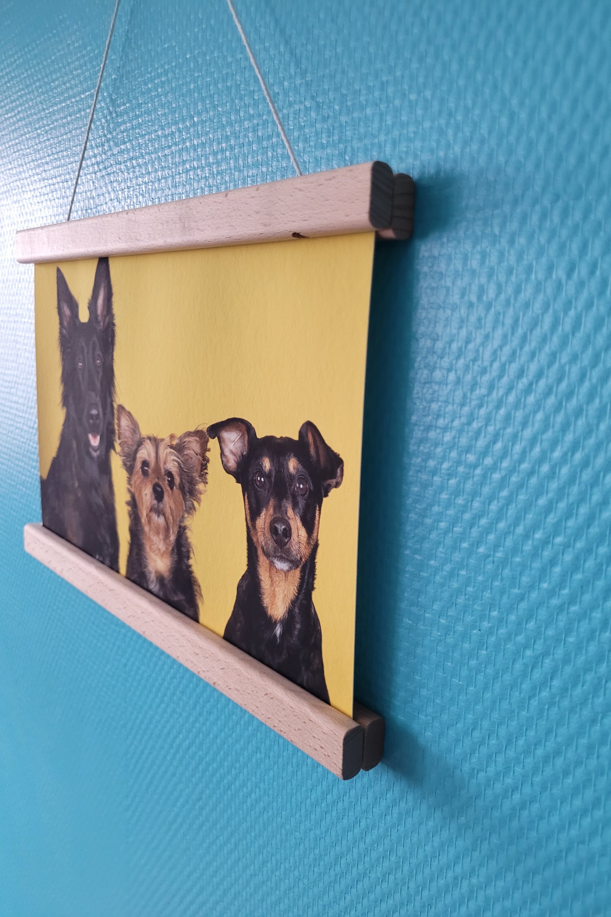 Impression FineArt mat avec support bois 30x20cm – Image 2