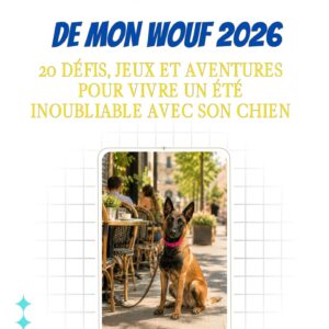 Cahier de vacances pour chiens 2026