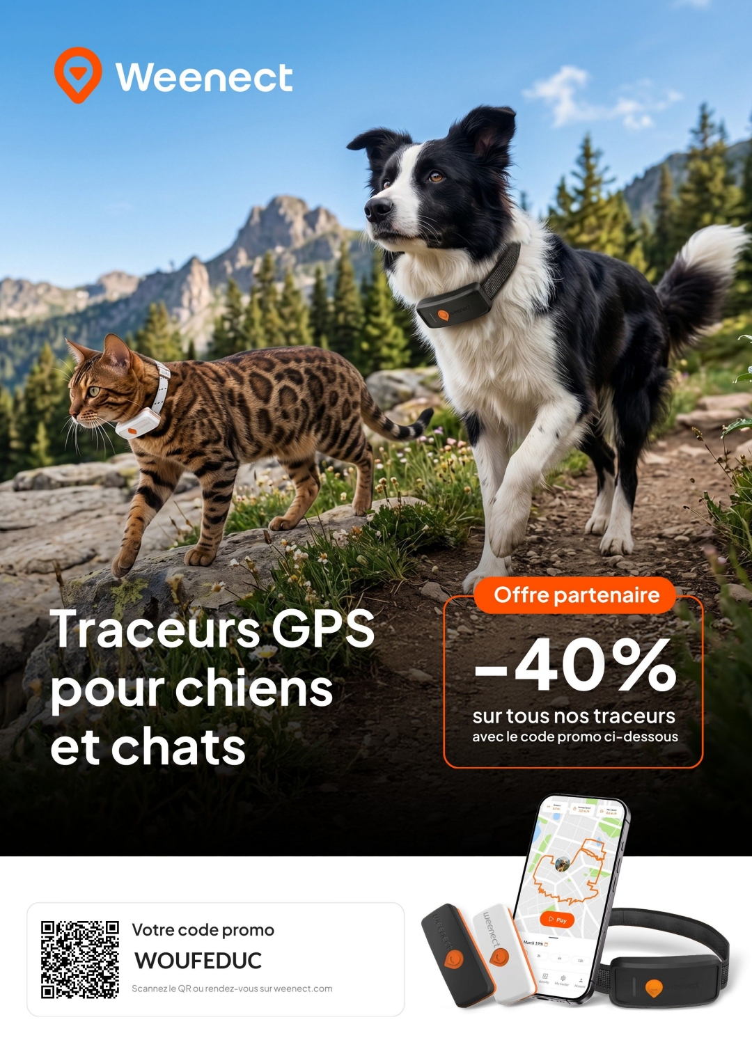 Weenect : le spécialiste des traceurs GPS pour chiens et chats